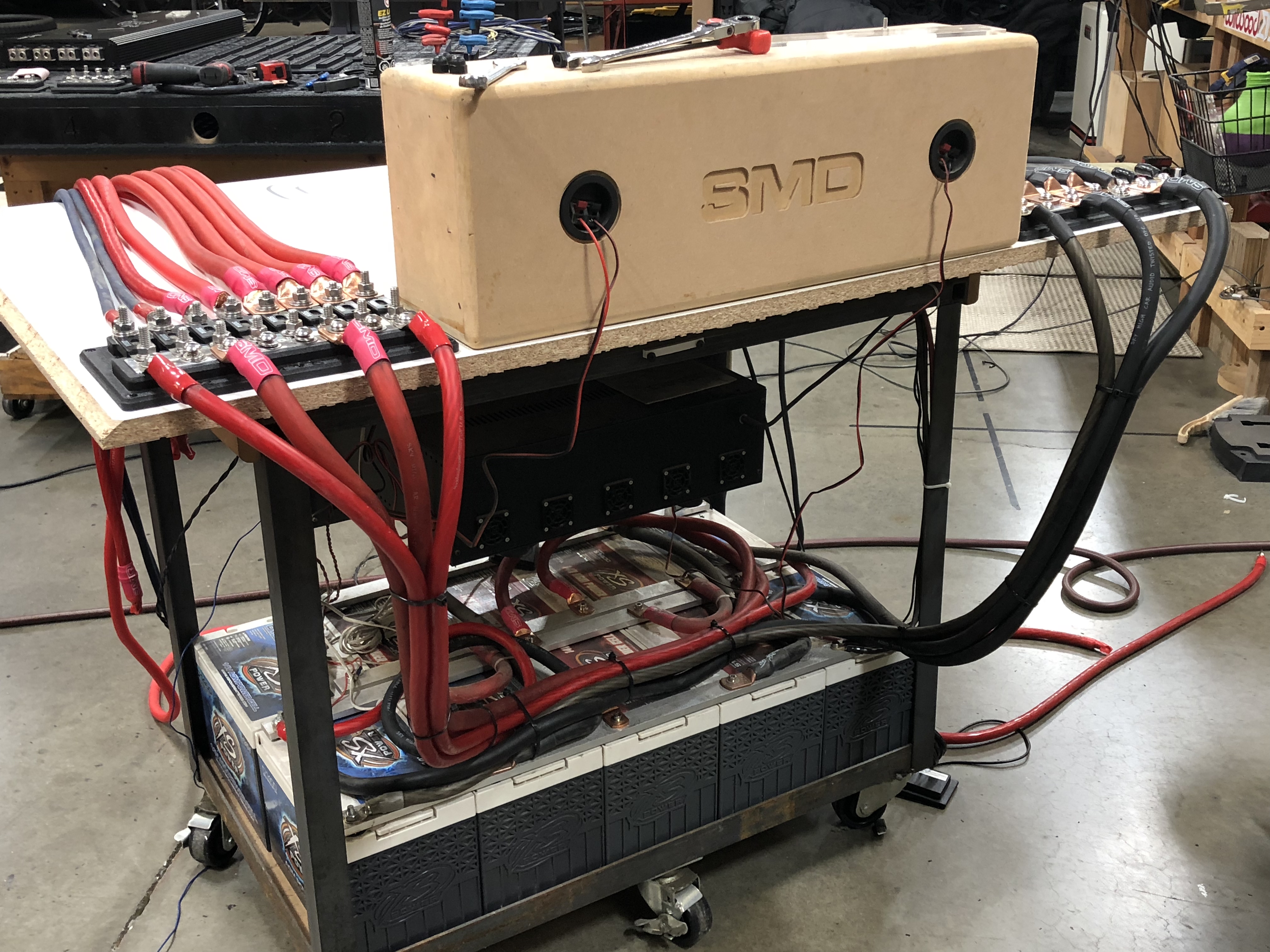 Test Bench Wiring Upgrade - SMD Octo-8XL ANL Fuse Holder
