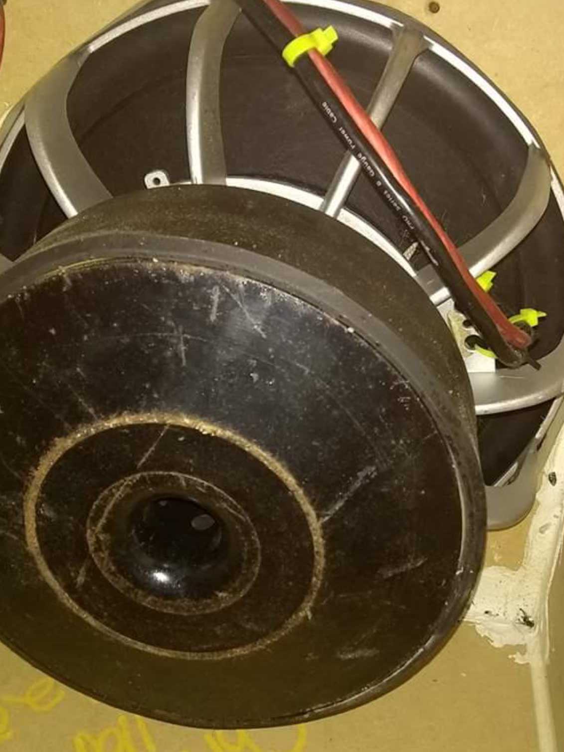 More information about "Help me identify this subwoofer please! pics in post."