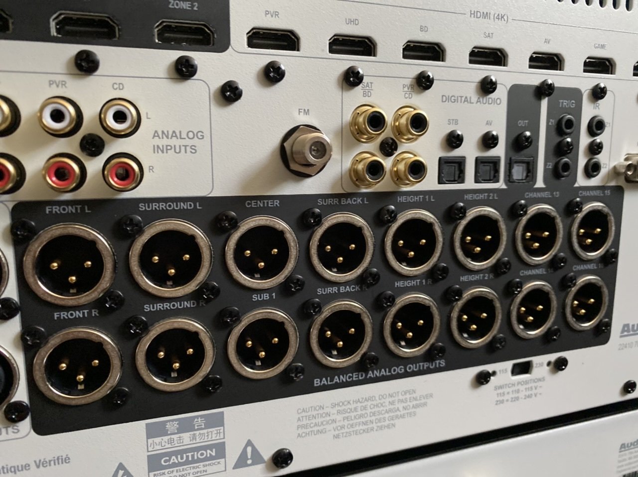 12 Channels (edit 16!) of pure Audiocontrol home audio delight! Maestro