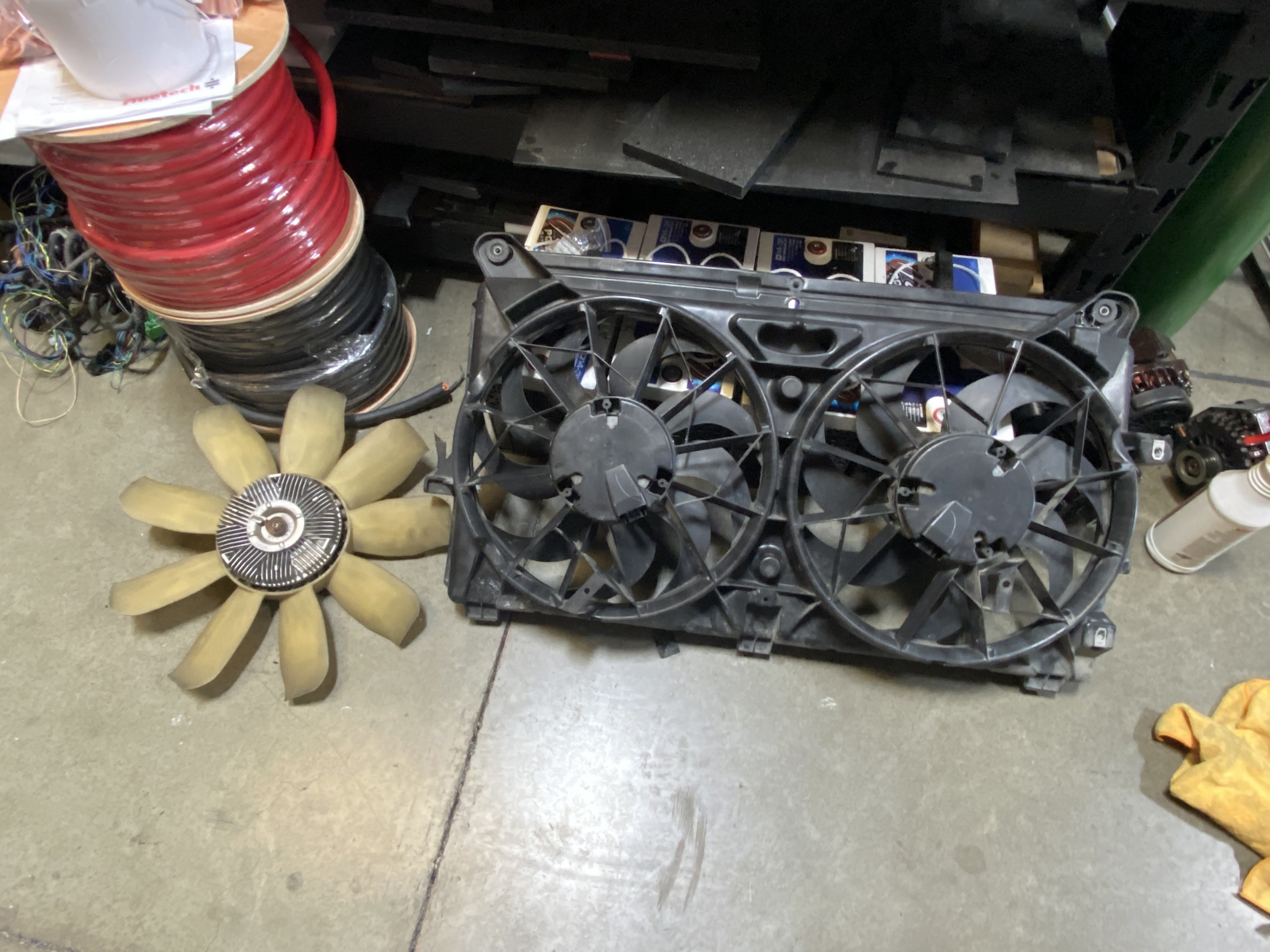 Chevy Tahoe "The Hoe" gets an electric fan conversion (OEM) Just