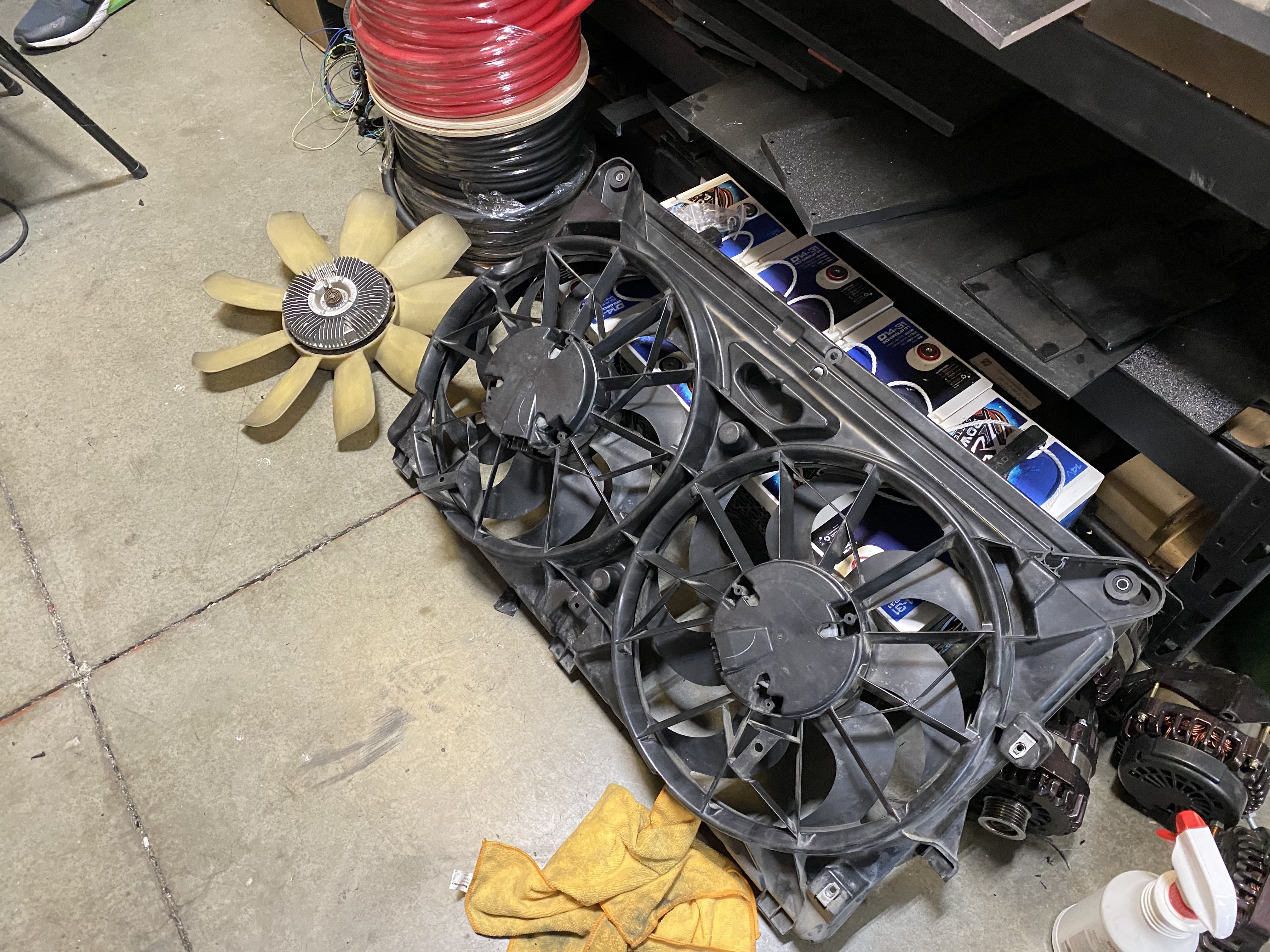 Chevy Electric Fan Conversion
