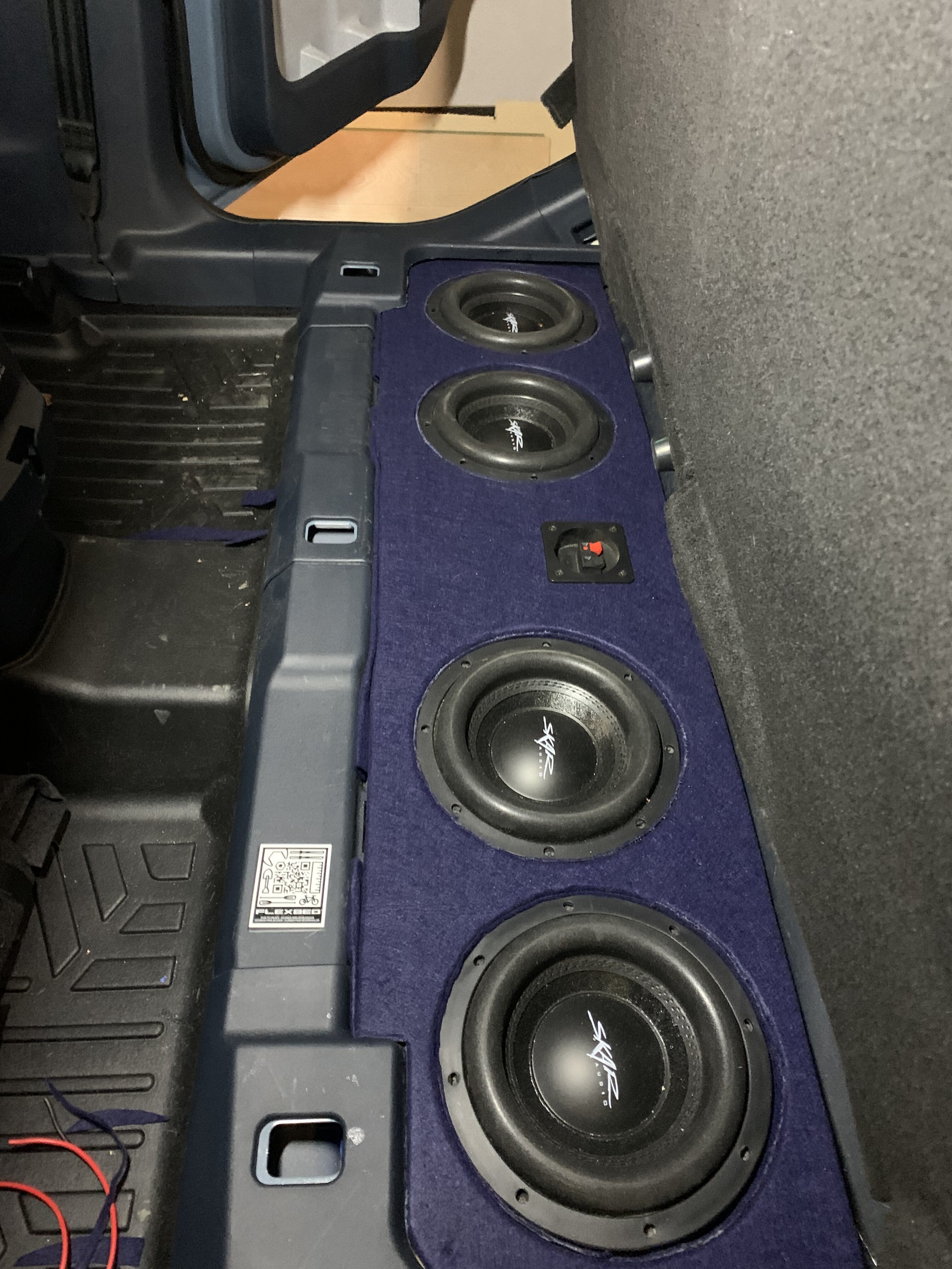 2022 Ford Maverick build Subwoofers / Enclosures 1 Car Audio