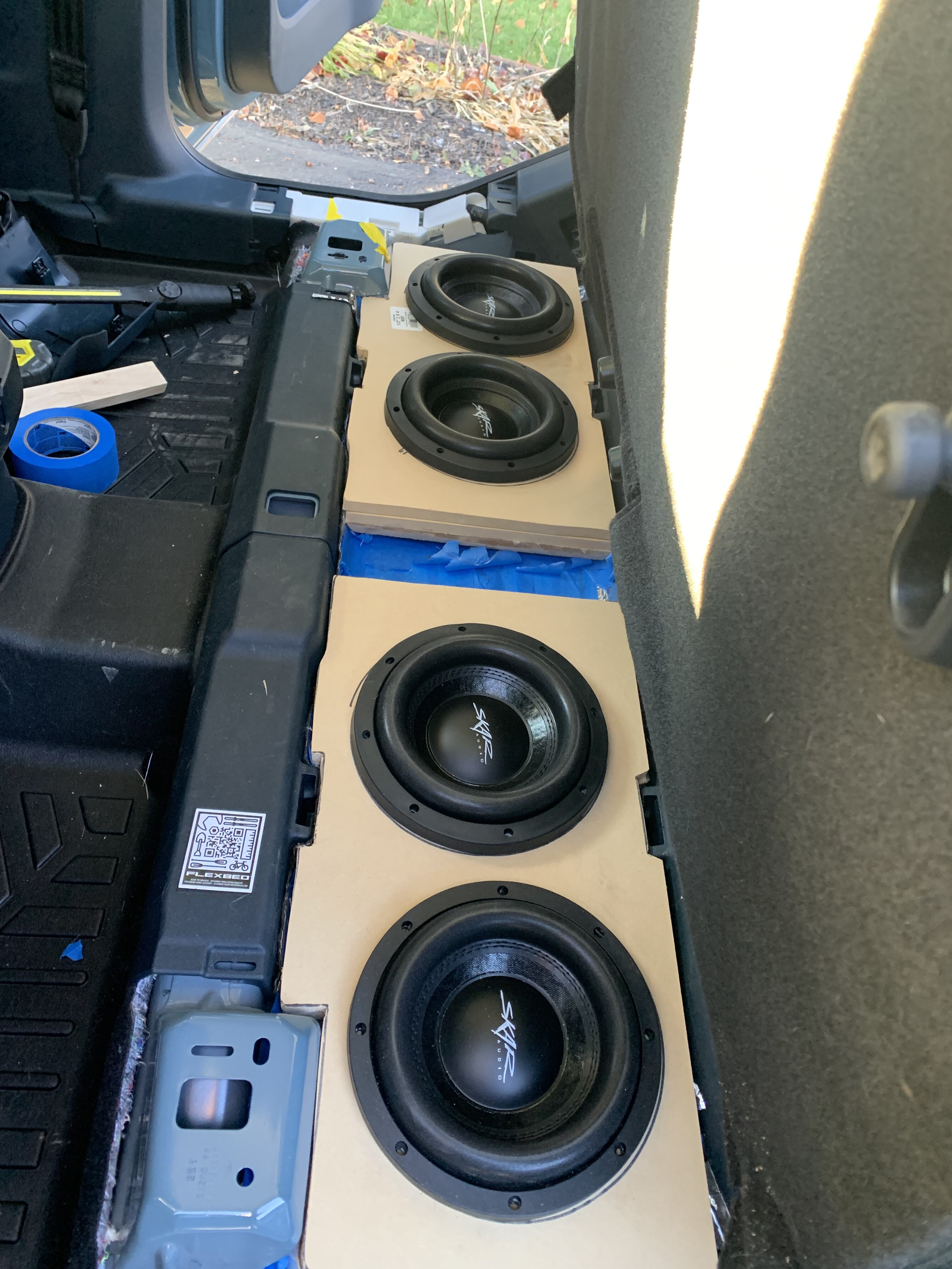 2022 Ford Maverick build Subwoofers / Enclosures 1 Car Audio