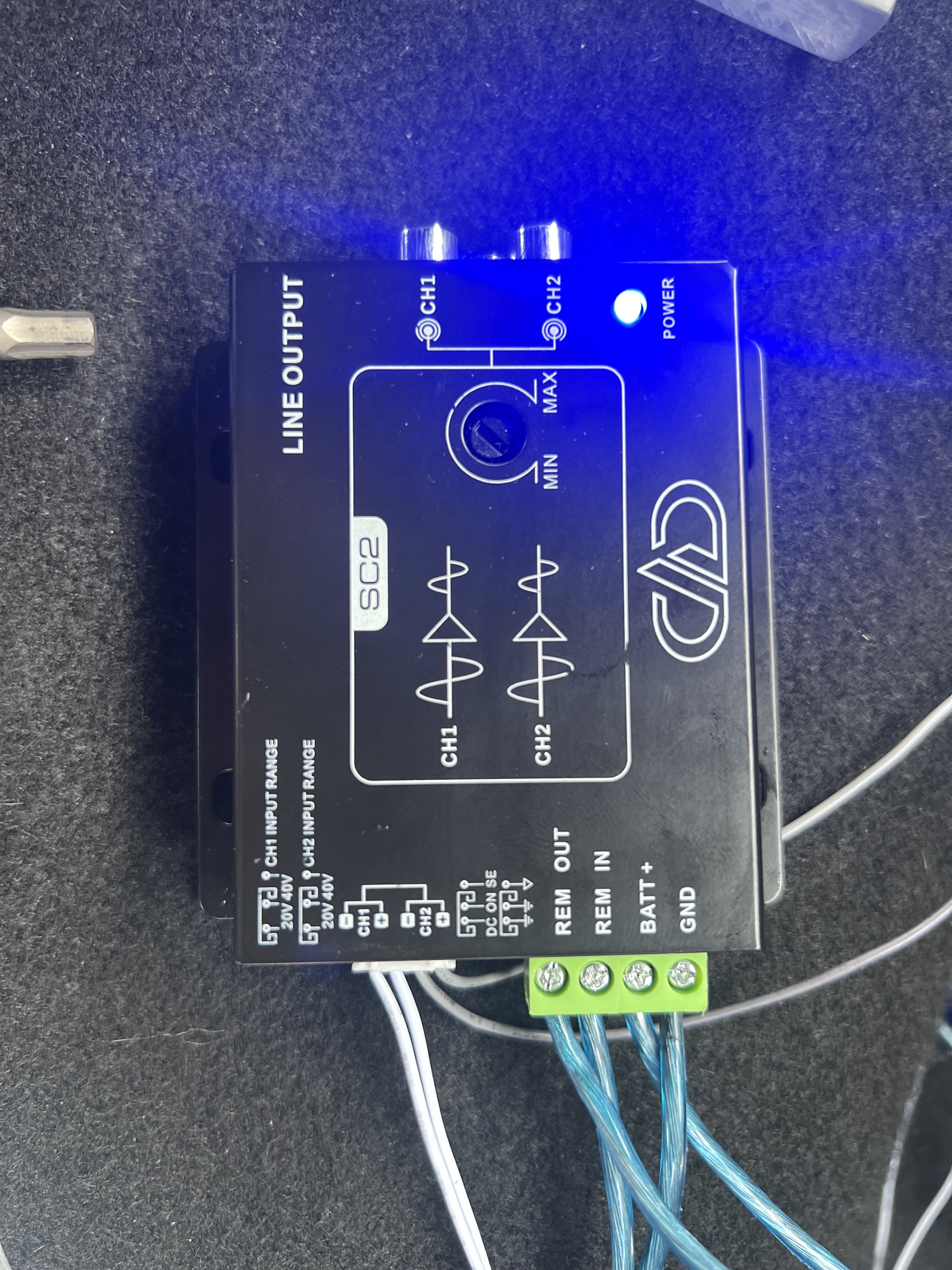 RF T2500 not powering on, too low volts from LOC, can someone help